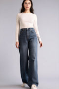 Relaxed High-Waisted Trouser Denim